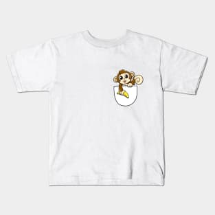 Pocket Monkey Kids T-Shirt